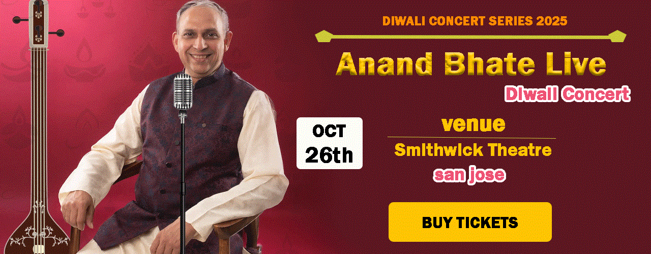 Anand Bhate Live • Diwali Concert • San Jose