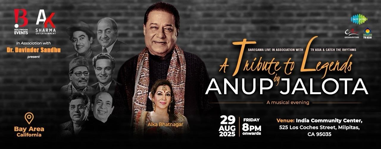 A Tribute to Legends by Anup Jalota Live in Milpitas
