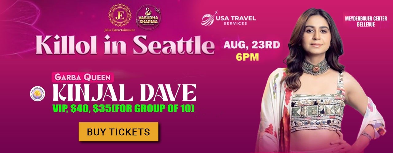 Garba Queen Kinjal Dave Killol Live in Seattle 2025