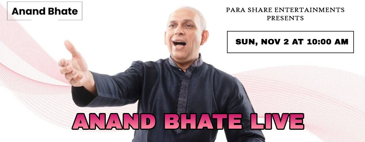 Anand Bhate Live • Diwali Concert • Atlanta