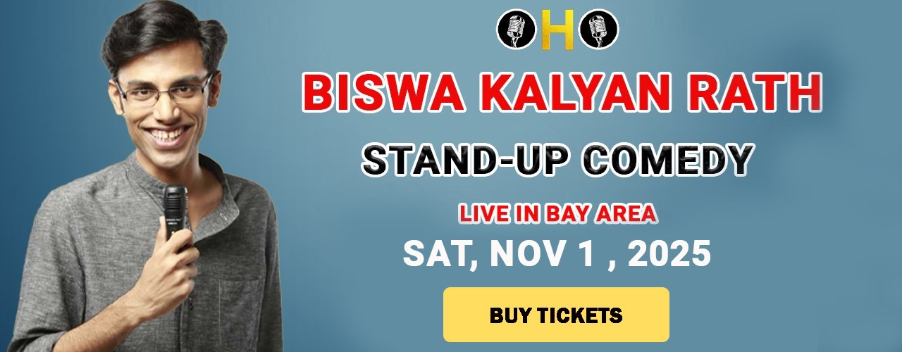 Biswa Kalyan Rath Stand-Up Comedy Live in Bay Area - Age 16+