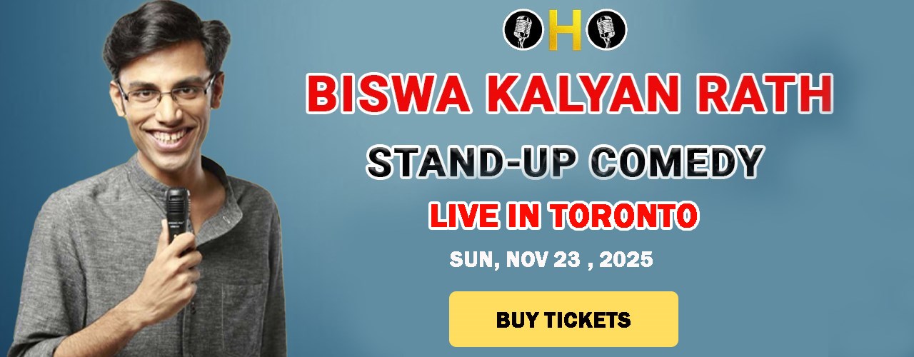 Biswa Kalyan Rath Stand-Up Comedy Live in Toronto - Age 16+