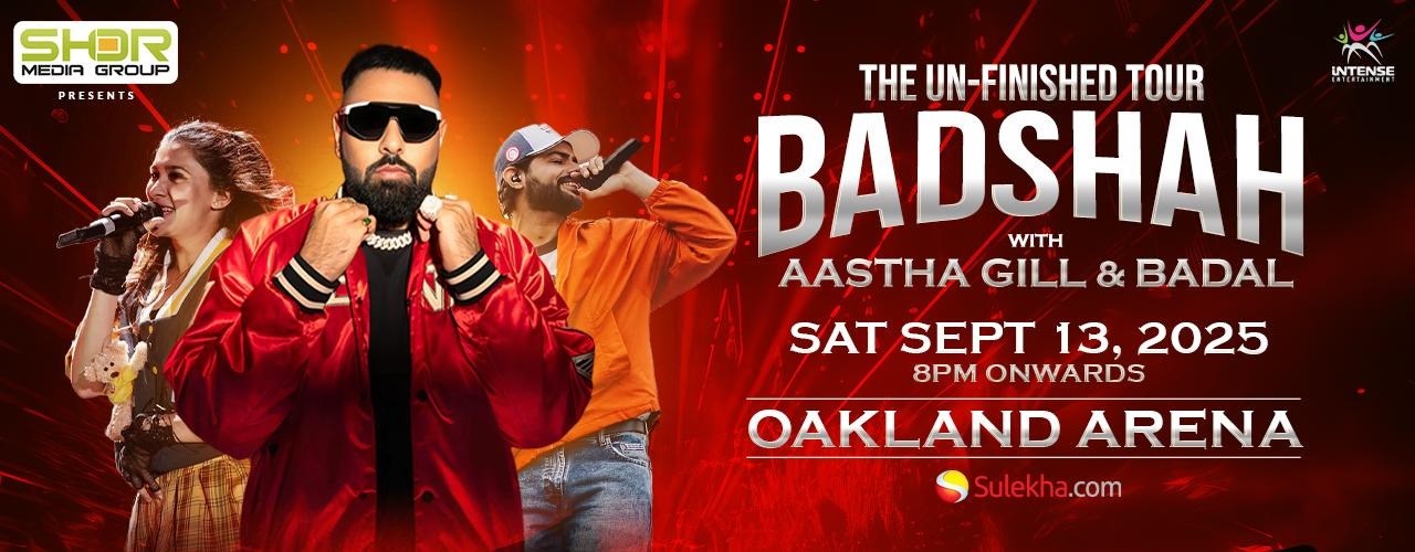 The Unfinished Tour: 10 years of Badshah Live in Oakland