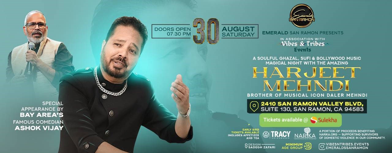 Harjeet Mehndi Live in Bay Area