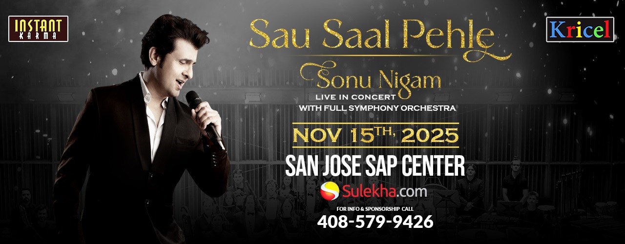 Sonu Nigam Live Symphony Concert in the Bay Area 2025