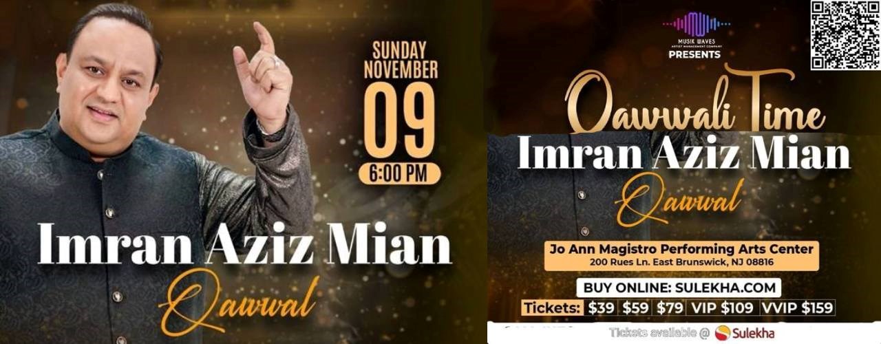 Qawwali Time Once Again with Imran Aziz Mian in NJ