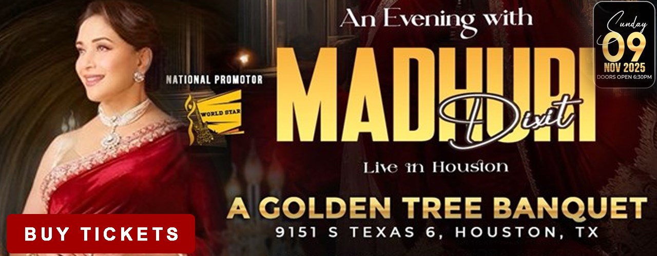 An Evening With Madhuri Dixit In Houston