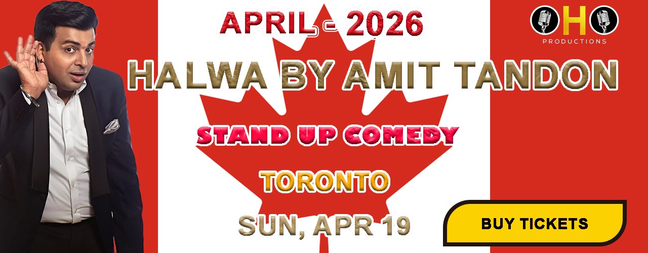 Halwa By Amit Tandon Stand Up Comedy Live in Toronto