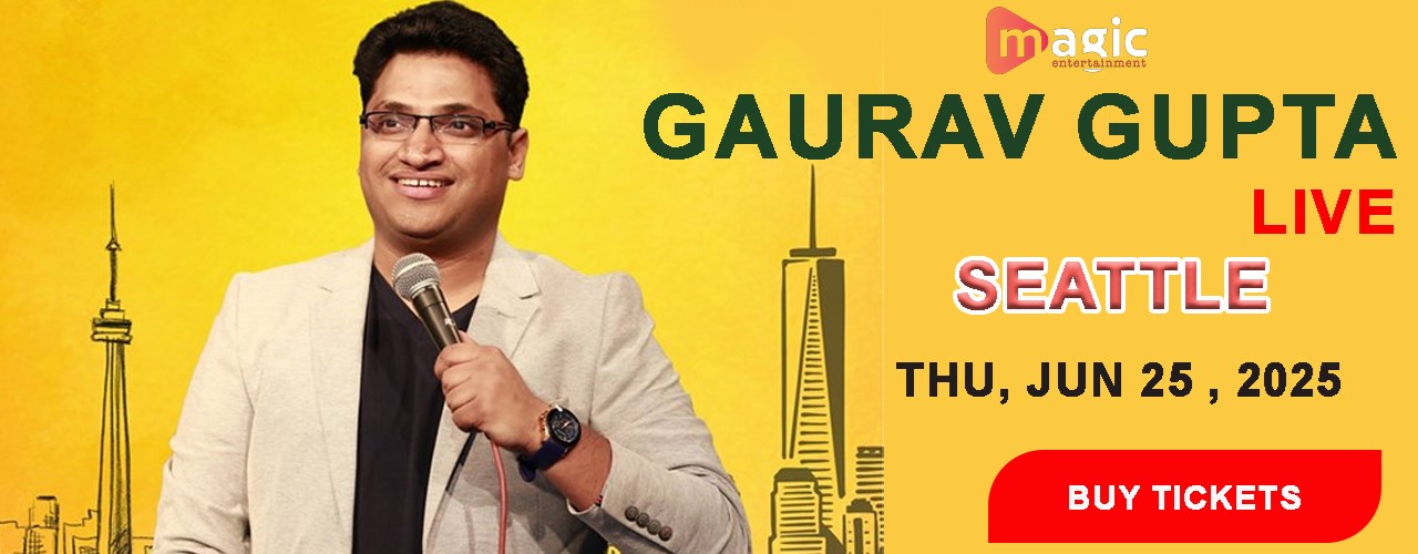 Gaurav Gupta Live in Seattle 2026
