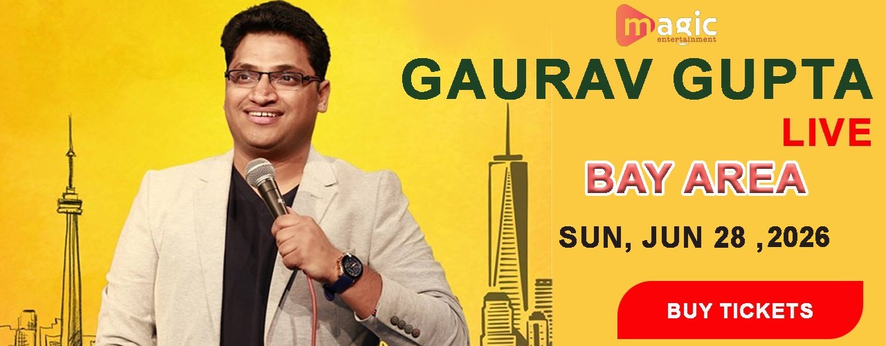 Gaurav Gupta Live in Bay Area 2026