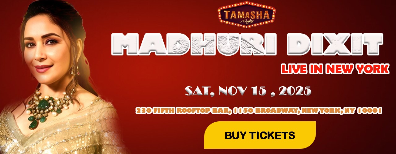Madhuri Dixit Live In New York At 230 Fifth Rooftop