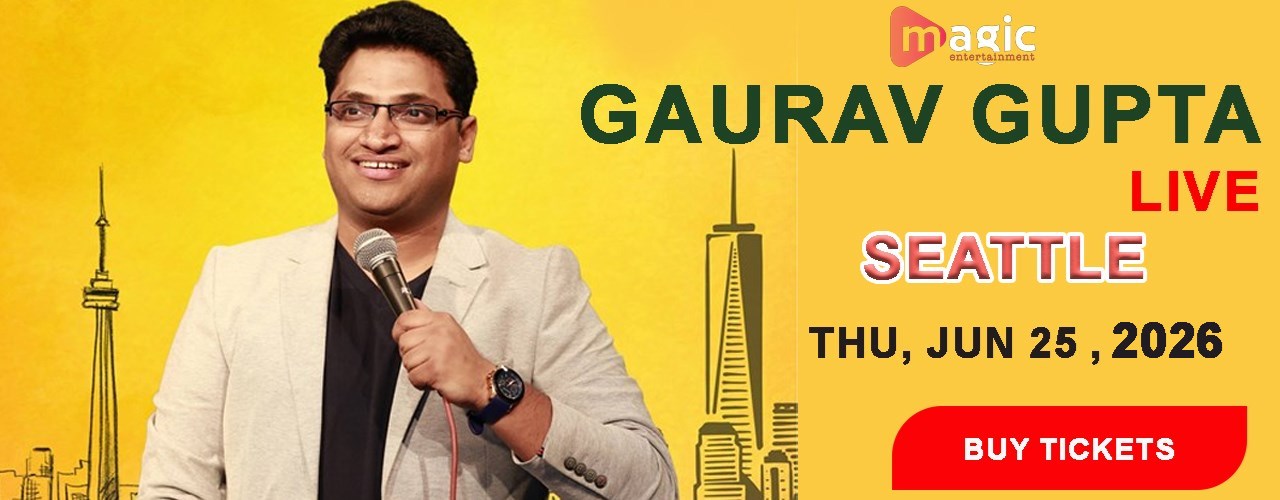 Gaurav Gupta Live in Seattle 2026