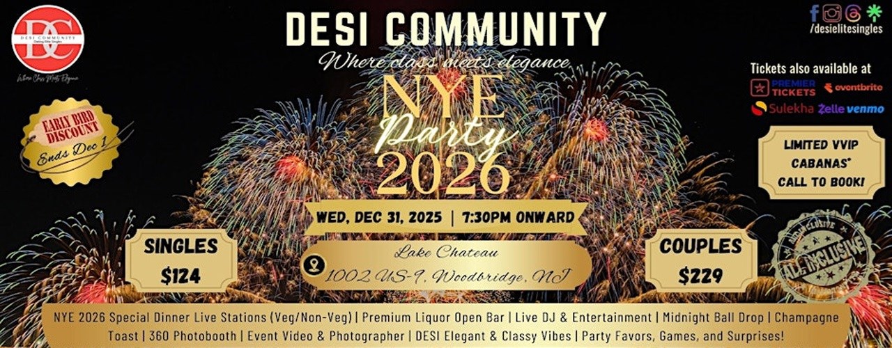 New Year, New Beginnings - A Party Like Never Before!