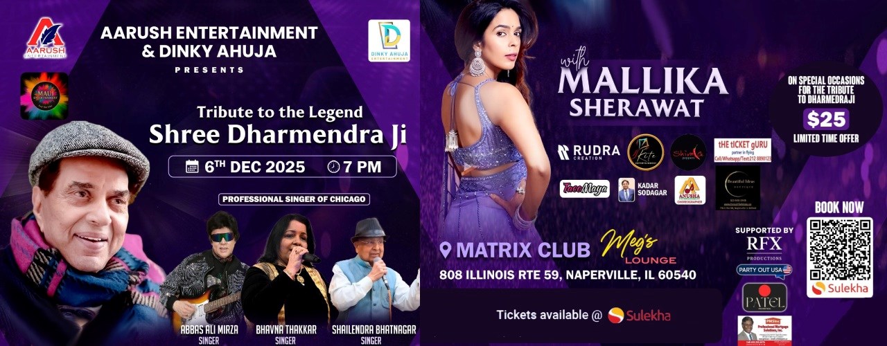 Tribute to the Legend Dharmendra Ji With Mallika SHERAWAT