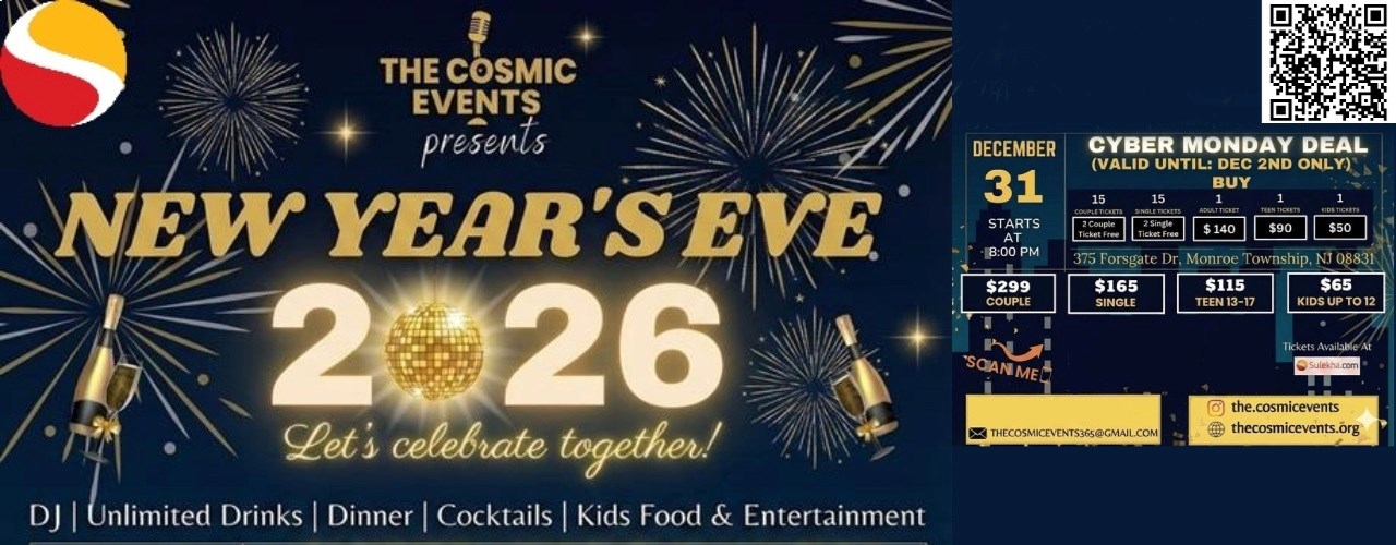 2026 New Year Party in New Jersey
