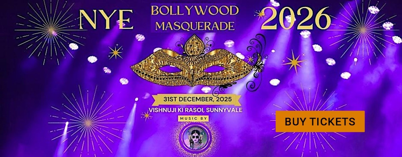 Bollywood Masquerade New Years Eve 2026 Bash