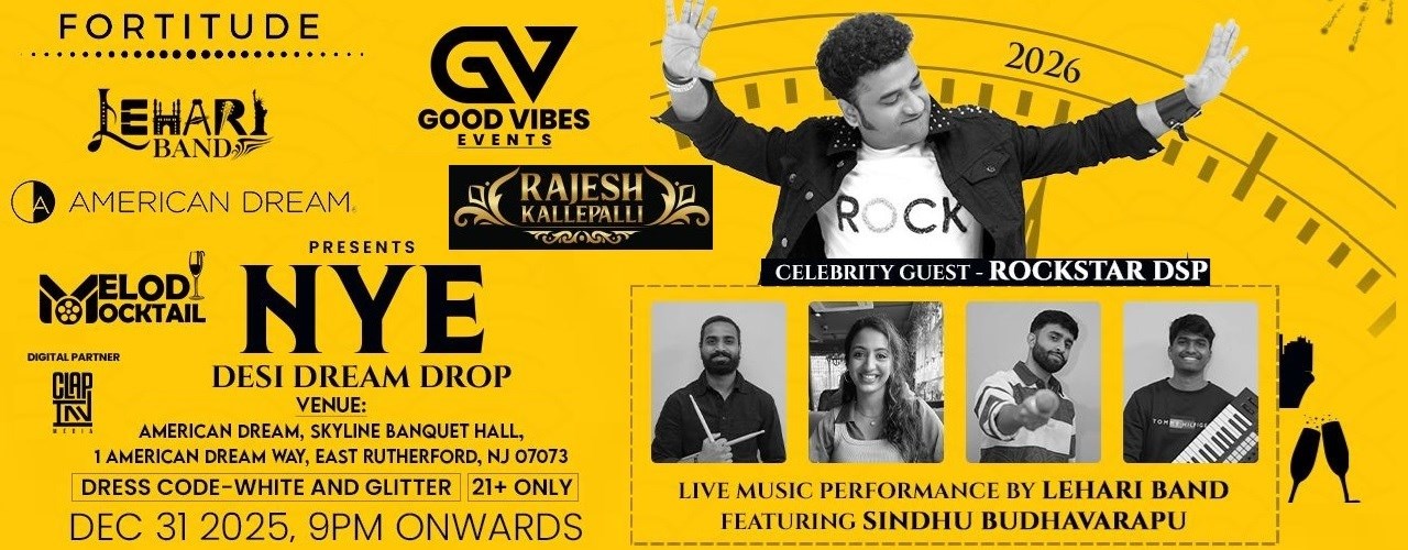A Spectacular New Years Eve party With Lehari Band and Celebrity Guest Rockstar DSP