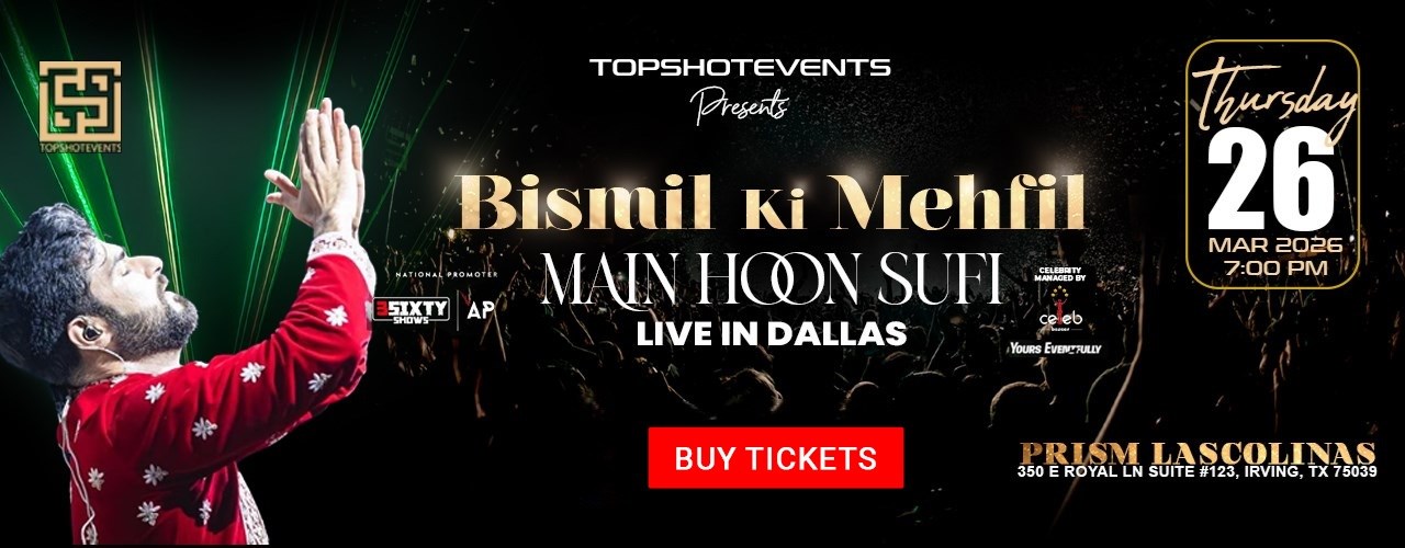 BISMIL KI MEHFIL – MAIN HOON SUFI | LIVE IN DALLAS