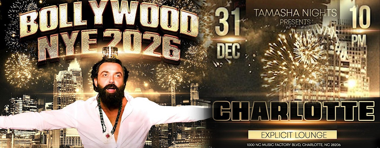 Charlotte Bollywood Nye 2026 At Explict Lounge