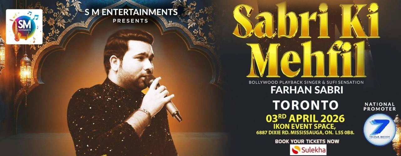 Sabri Ki Mehfil by Farhan Sabri & Priyanzah Belange in Toronto
