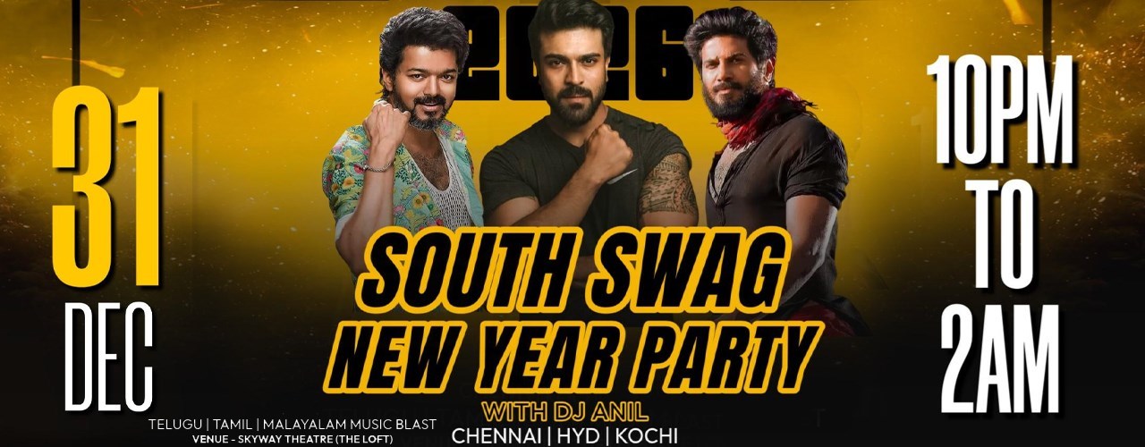SOUTH SWAG NYE - TOLLYWOOD PARTY