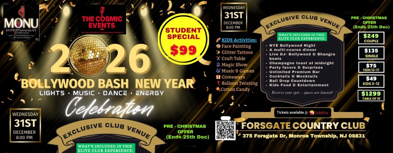 2026 New Year Party in New Jersey