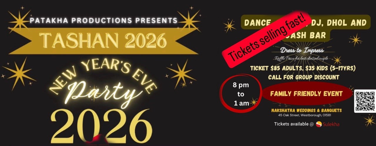 Tashan 2026- New Years Eve Party
