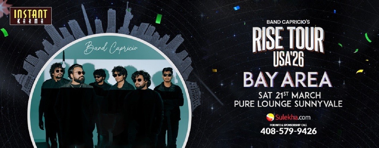 Band Capricio Rise Tour 2026 - Bay Area (Age 21+)