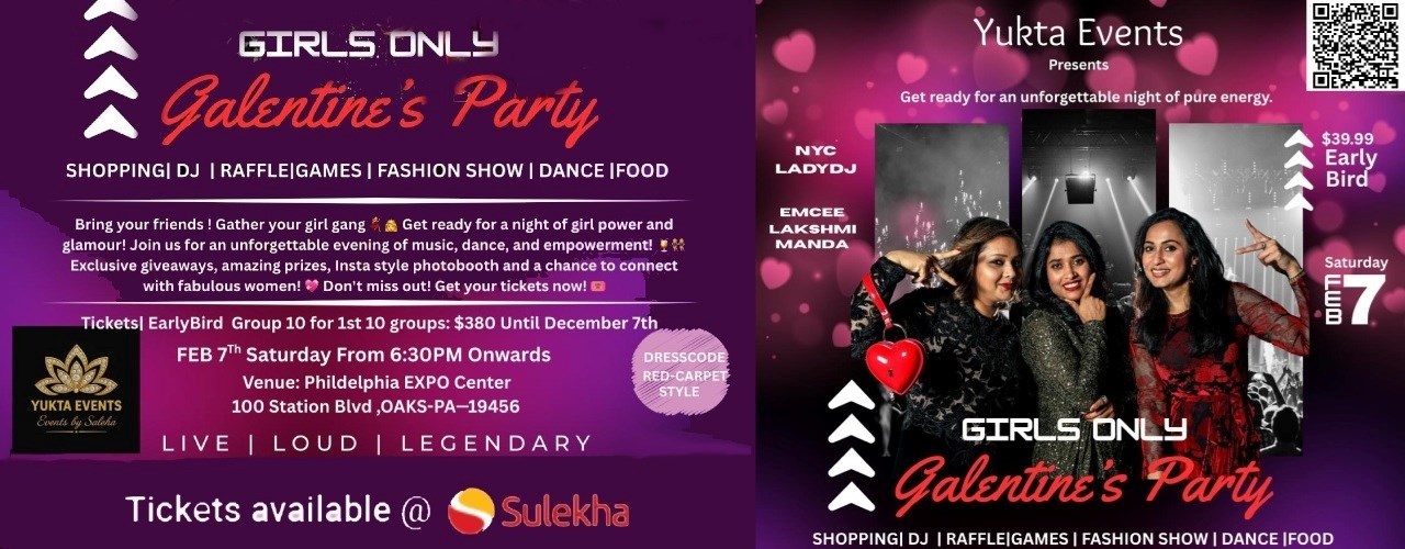 Girls only Galentines Party in Pennsylvania