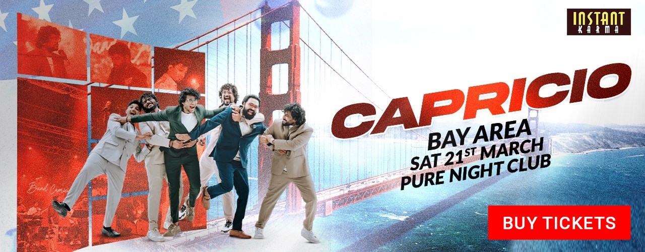 Band Capricio Rise Tour 2026 - Bay Area (Age 21+)