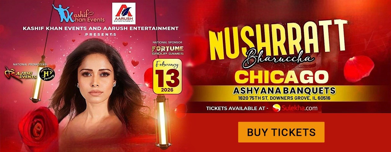 Nushrratt Bharuccha Valentine Day Special - Chicago