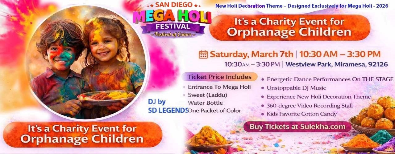 San Diego MEGA HOLI - 2026