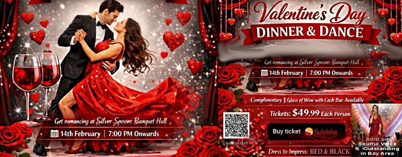 Celebrate Love in Style – Valentine’s Day Dinner & Dance
