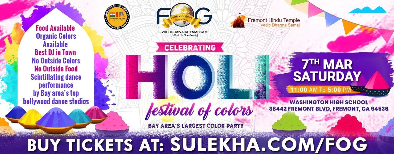 FOG HOLI - FESTIVAL OF COLORS