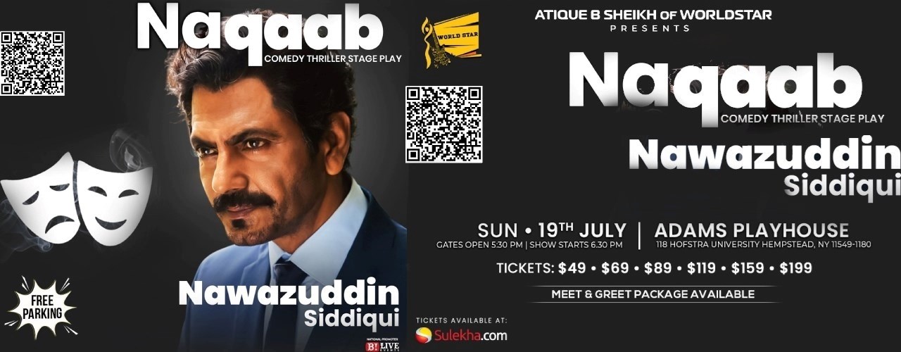 Naqaab : Comedy Thriller by Nawazuddin Siddiqui in New York
