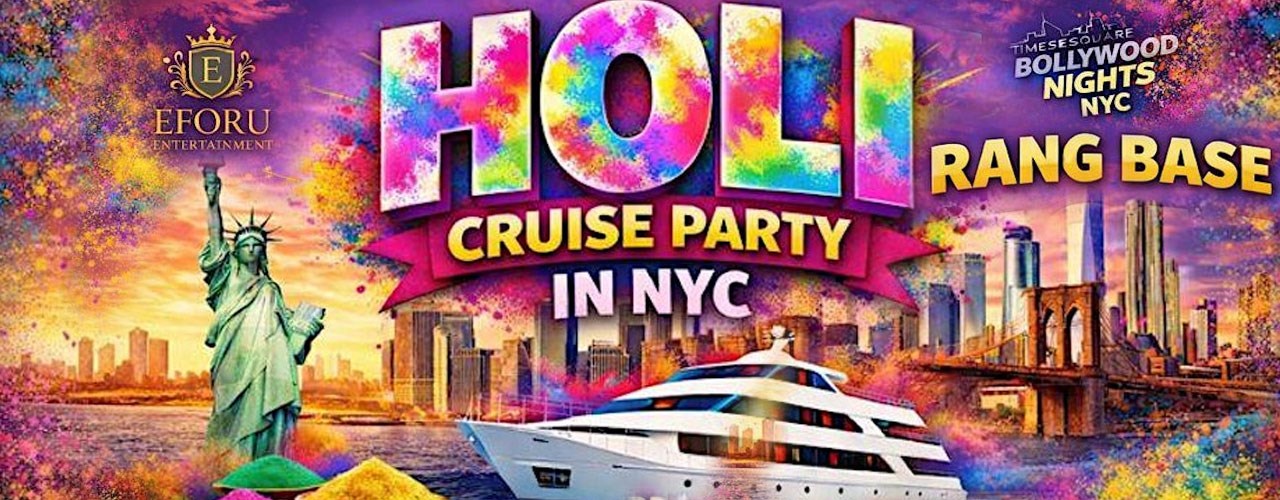 Rang Barse Bollywood Holi Cruise Party 