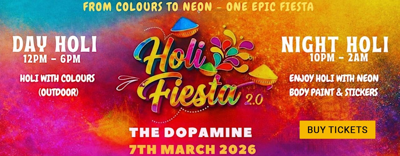 HOLI FIESTA 2.0 | FROM COLOURS TO NEON - ONE EPIC FIESTA | BOLLYWOOD PARTY