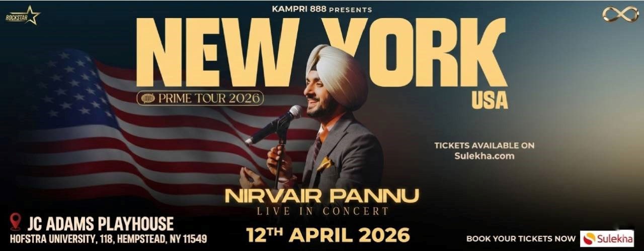 Nirvair Pannu Live In New York 2026