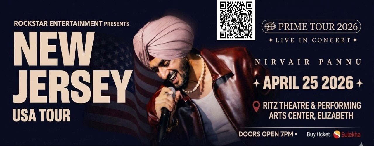 Nirvair Pannu Live in New Jersey 2026