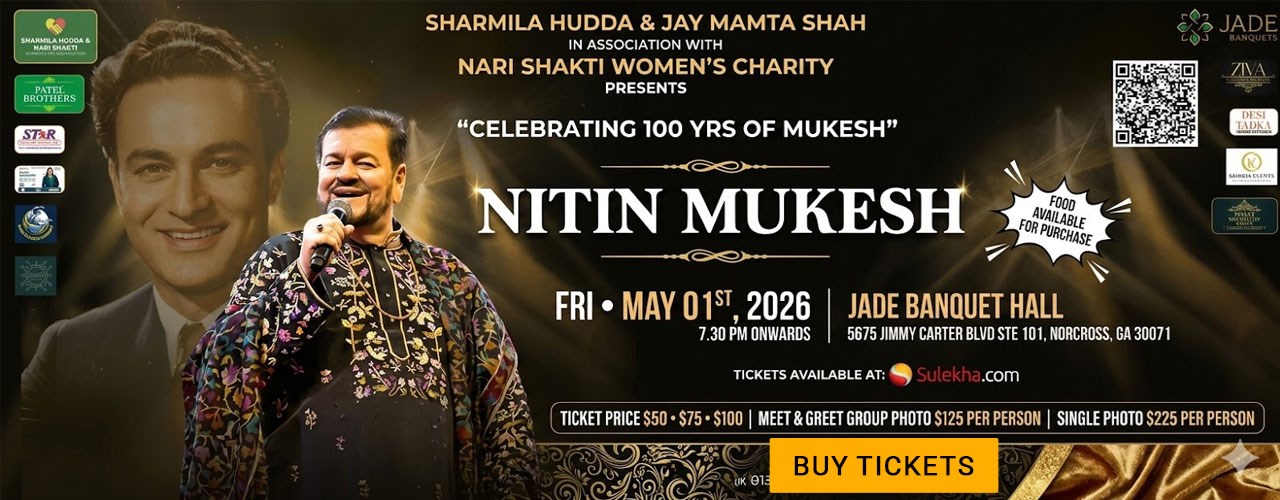 Nitin Mukesh Celebrating 100 years of Mukesh in Georgia