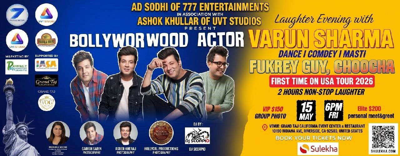 Laughter Evening with Bollywood Actor Varun Sharma