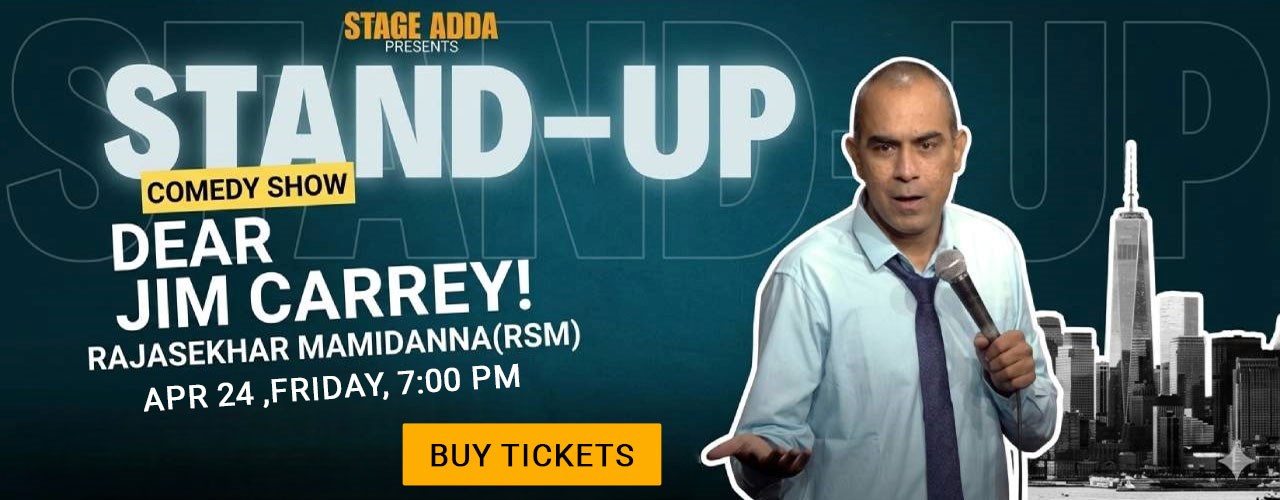 Dear Jim Carrey -by Rajasekhar Mamidanna in Tampa