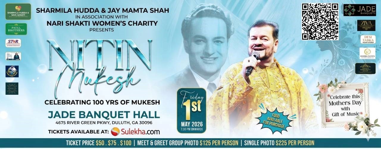 Nitin Mukesh Celebrating 100 years of Mukesh in Georgia