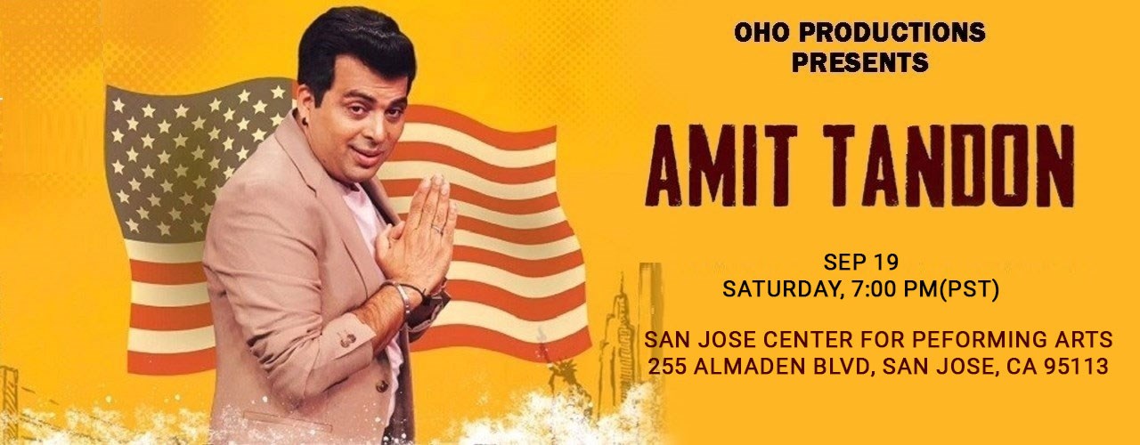 Halwa By Amit Tandon Stand Up Comedy Live in Bay Area (Age Limit 10+)