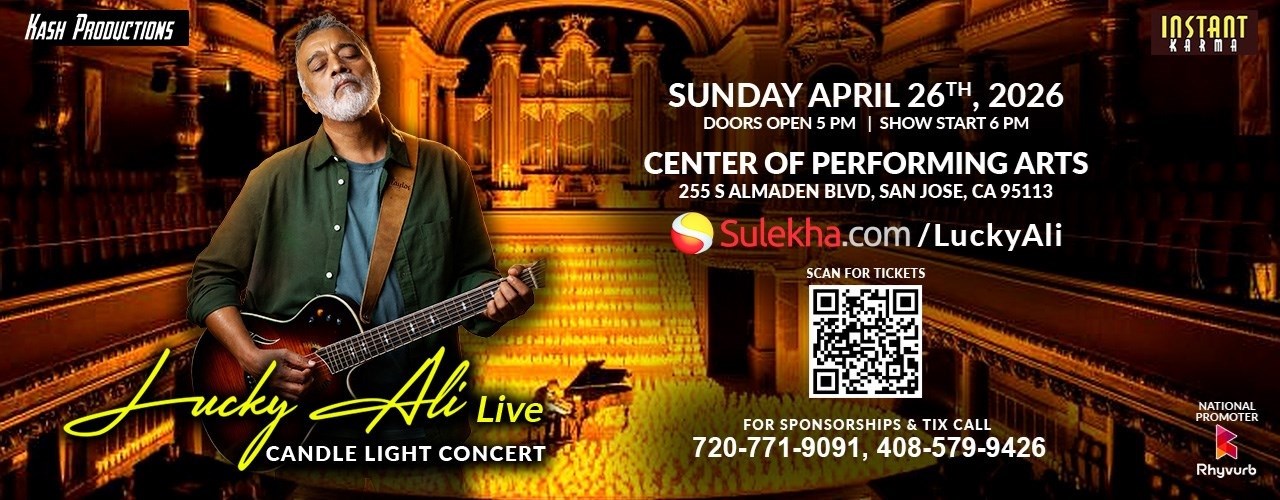 Lucky Ali Live - CANDLE LIGHT CONCERT Live In Bay Area