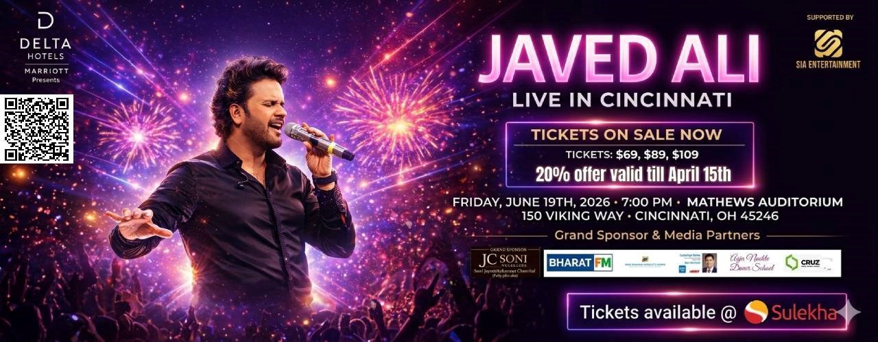 Javed Ali Live Concert In Cincinnati