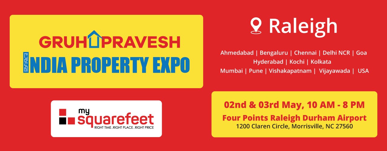 Gruhapravesh: India Property Expo In Raleigh, NC - May 3rd