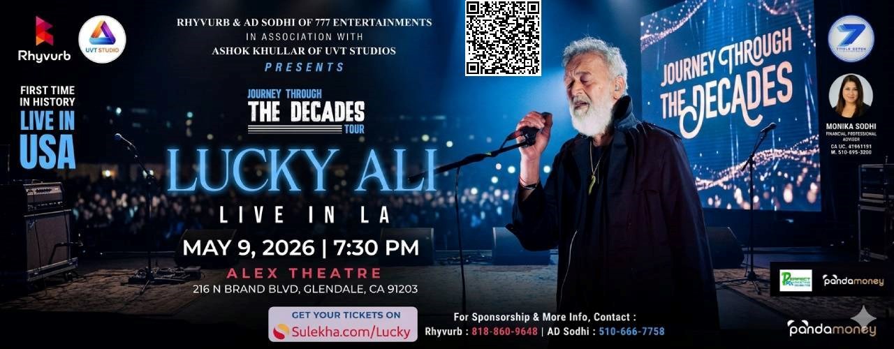 Lucky Ali - Live in Concert in Los Angeles - Journey Through The Decades Tour