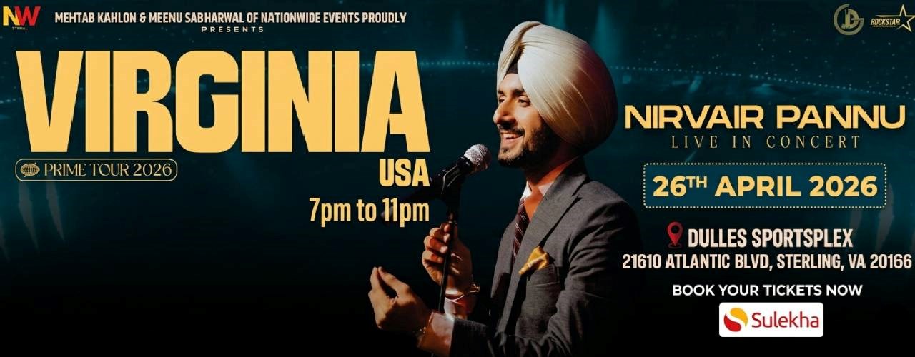 Nirvair Pannu Live In Concert in Sterling, VA