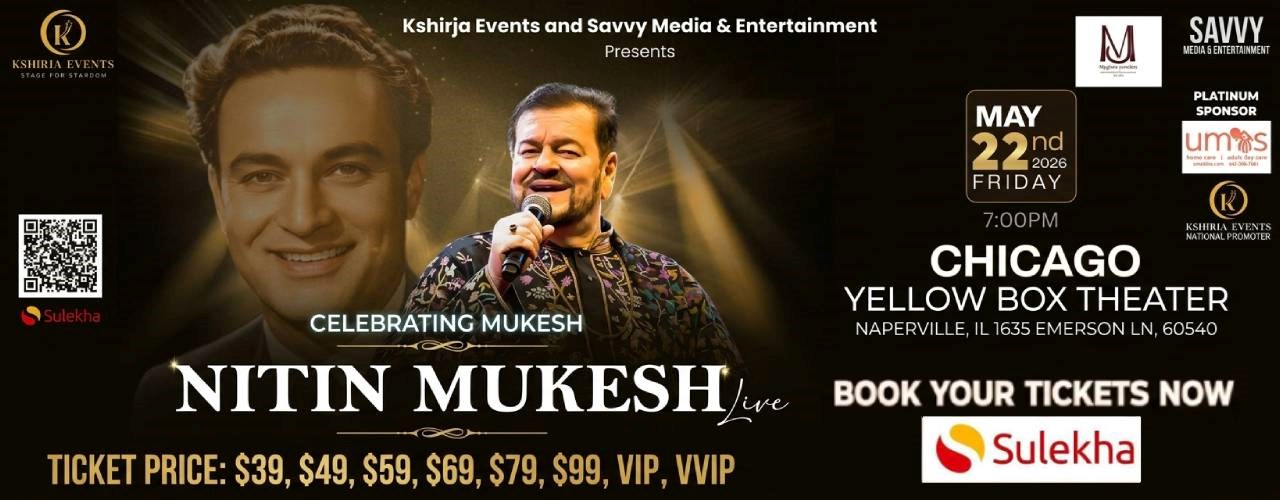 NITIN MUKESH LIVE IN CHICAGO